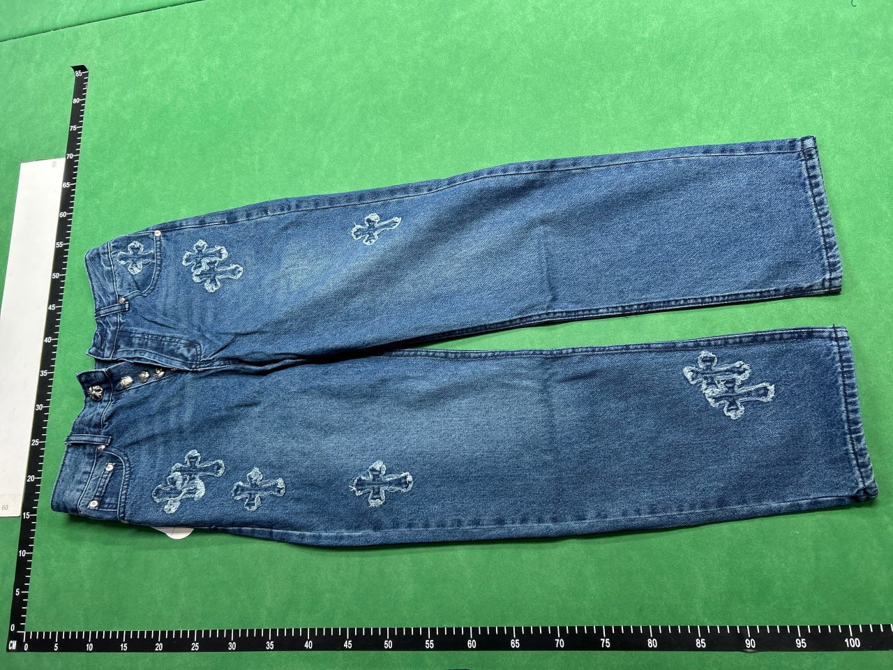 Chrome Hearts Cross Print Jeans [40 styles]