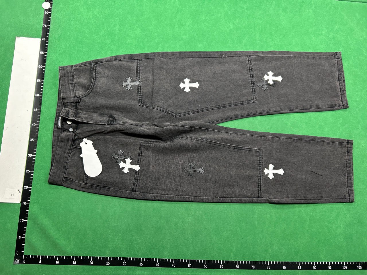 Chrome Hearts Cross Print Jeans [40 styles]