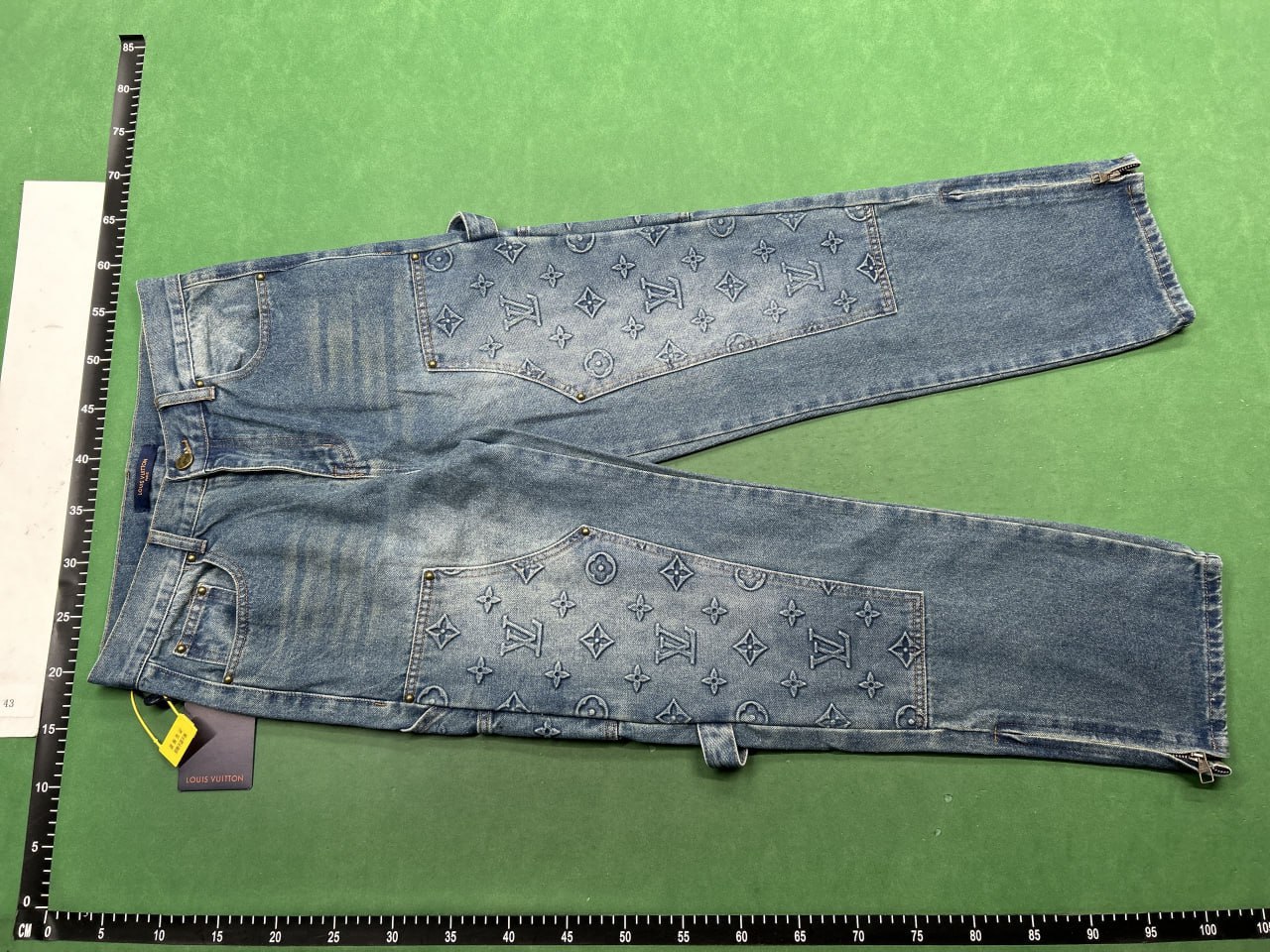 Louis Vuitton Damier Denim Jacket & Pants Set [39 styles]