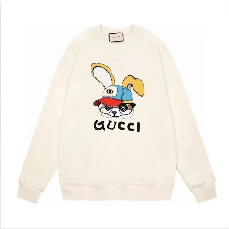 Gucci Rabbit Graphic Round Neck Sweatshirt [11 styles]