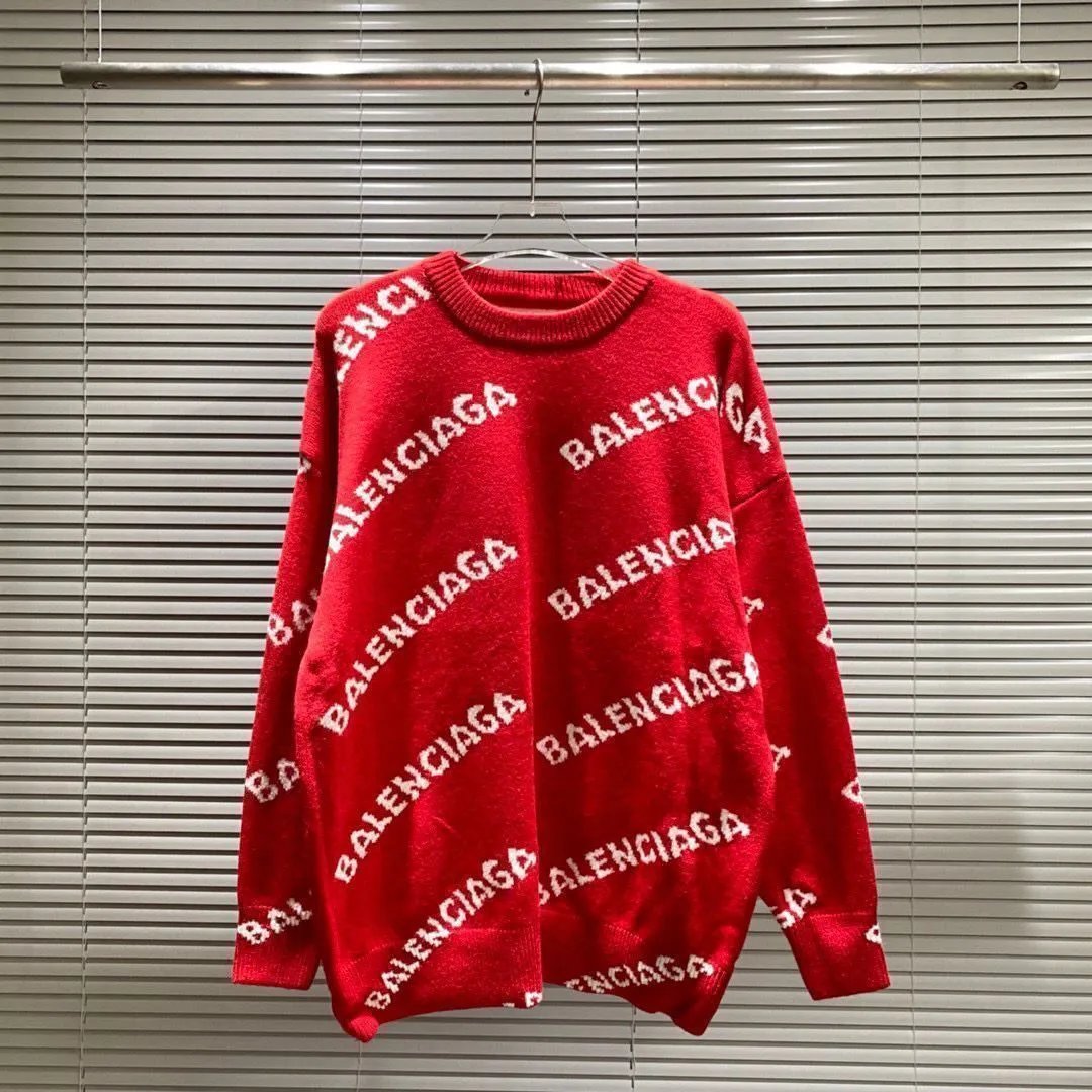 Balenciaga All Over Logo Sweater [24 styles]