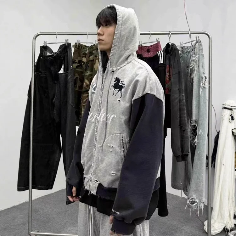 grailz zip-up hoodie