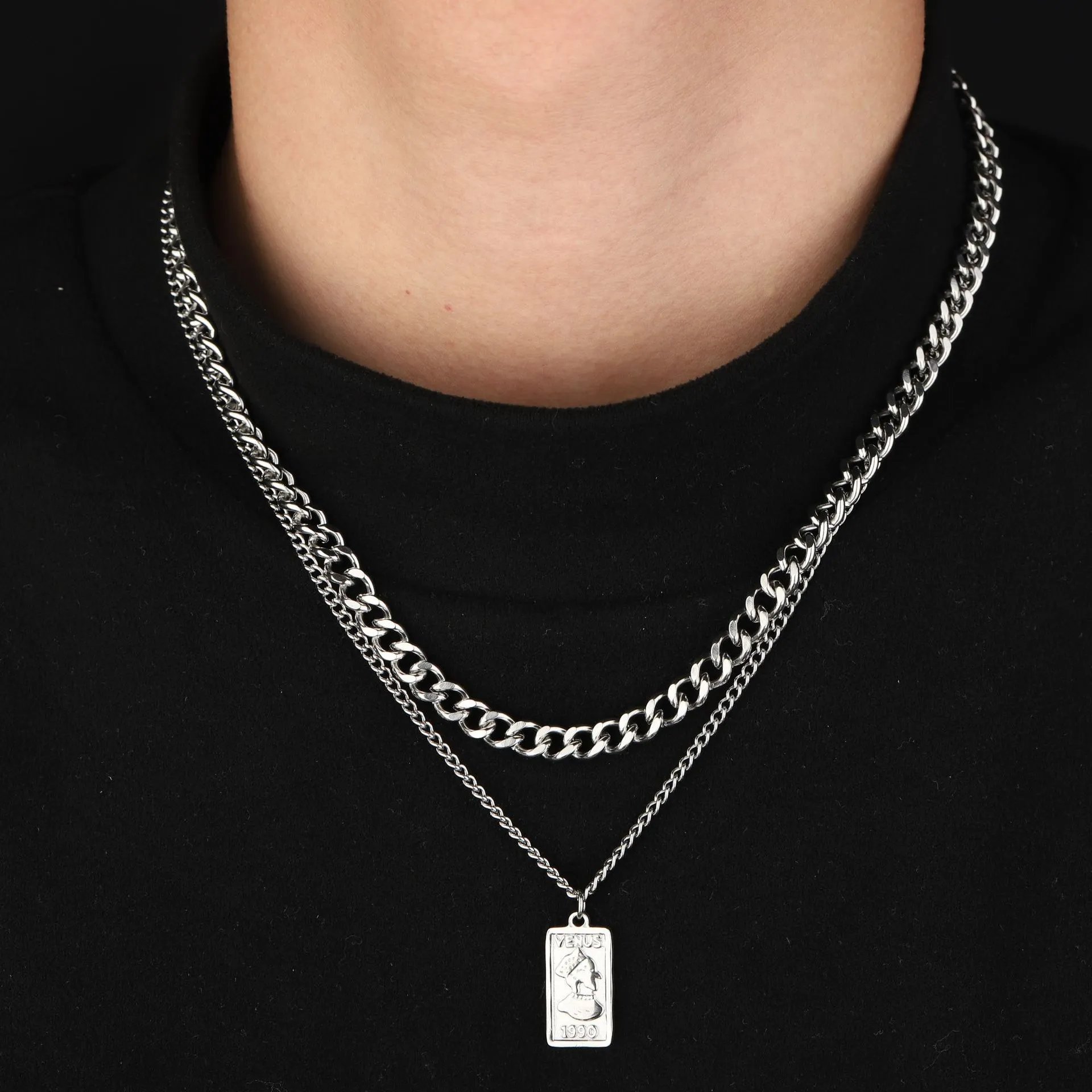 Hip-hop Brand Necklace [40 styles]