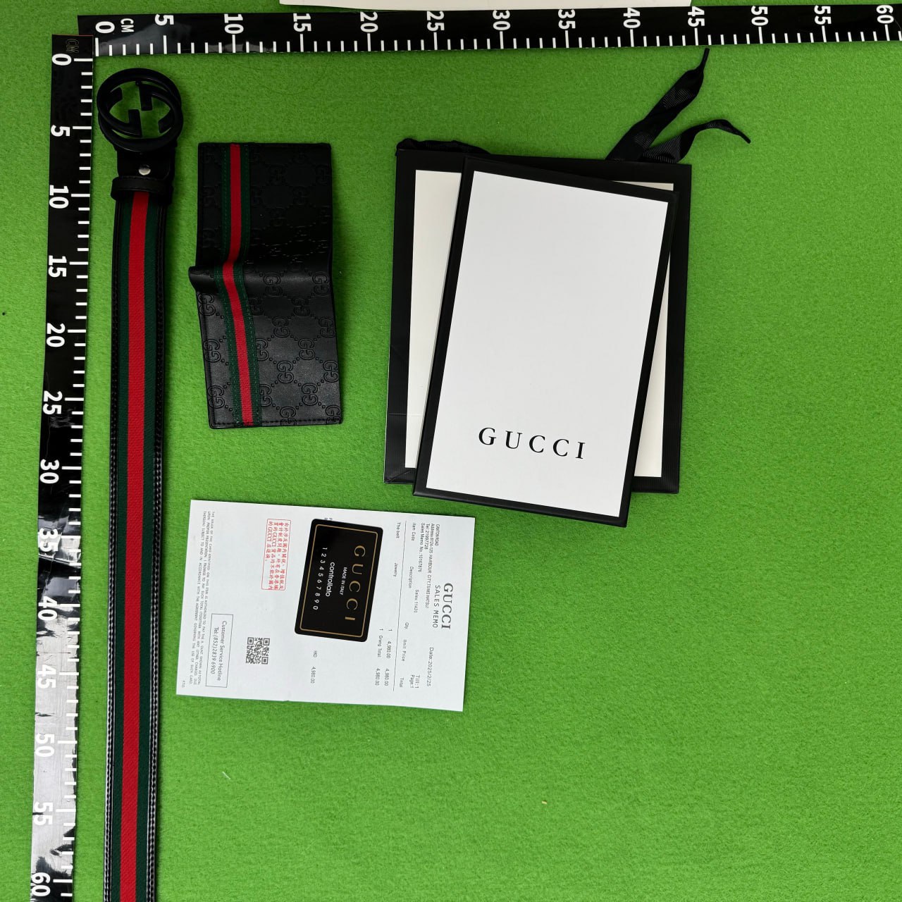 Louis Vuitton Damier Ebene Belt & Wallet / Gucci GG Supreme Belt & Wallet / Hermès H Buckle Belt & Wallet / Salvatore Ferragamo Gancini Belt & Wallet [40 styles]