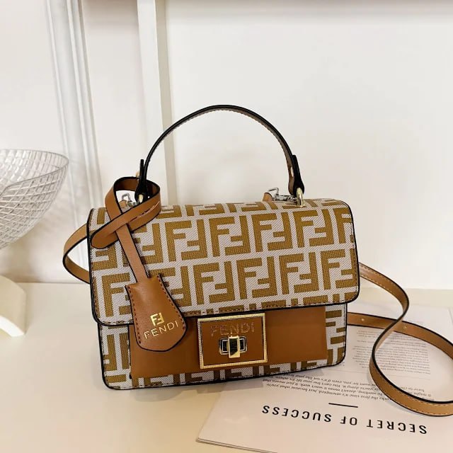 FENDI Sunshine Tote Bag with Coin Purse Charm [39 styles]