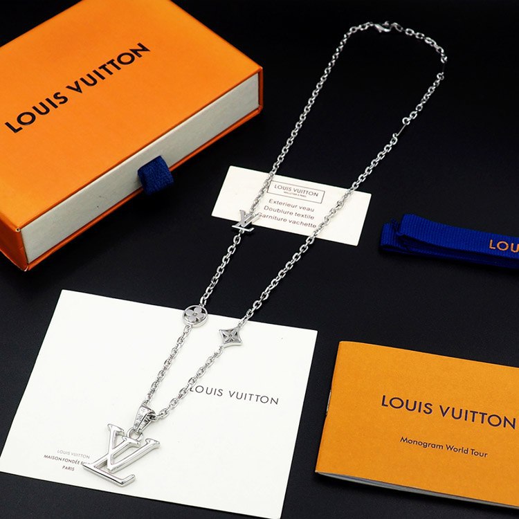 Louis Vuitton LV Letter Necklace [2 styles]