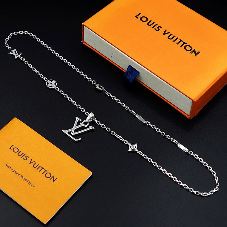 Louis Vuitton LV Letter Necklace [2 styles]